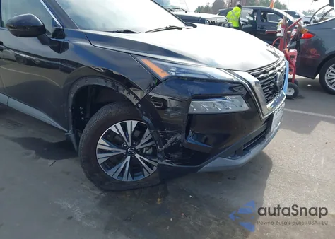 2021 Nissan Rogue Sv Fwd из США, поврежденный, VIN 5N1AT3BA3MC686831